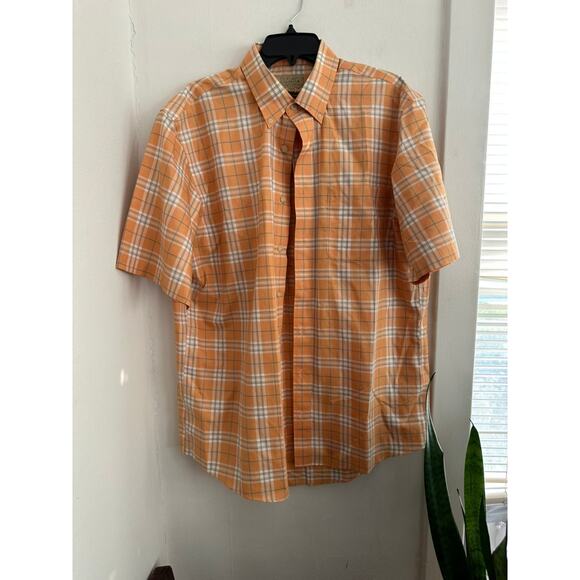 CABELA'S Men's Short Sleeve Button Front Shirt | Size Large Tall - Picture 1 of 4